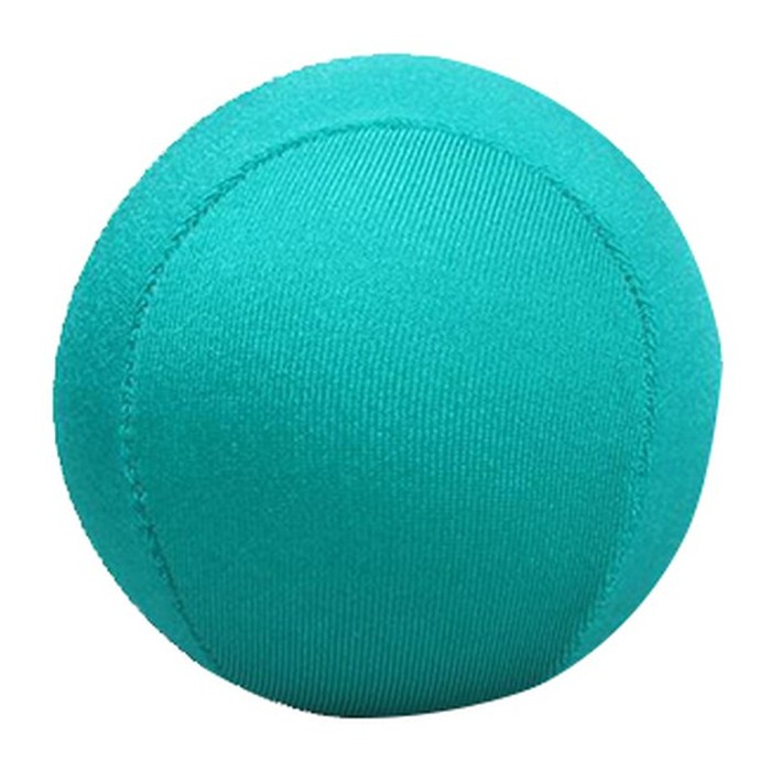 Teal hand therapy stress ball
